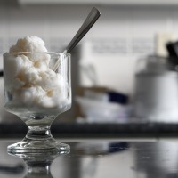 Vanilla Ice Milk... a healthier alternative to ice cream